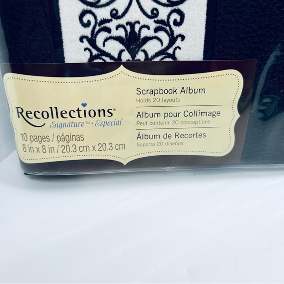 NWT Recollections Scrapbook Album Holds 20 Layouts. 8” x 8”. - Picture 4 of 8
